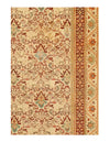 Ivory Turkish Antique Oushak 11'3'' X 17'2''