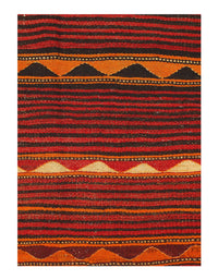 Afghan Kilim Design Rug 4'6" X 8'7"