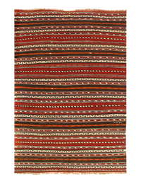 Multi Color Persian Kilim - 5?7? Ã 9?