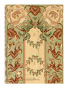 Beige Needlepoint Rug 2'.5'' X 5'.8''