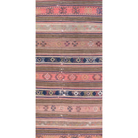 Persian Shiraz Kilim Rug - 4'10" x 9'11"