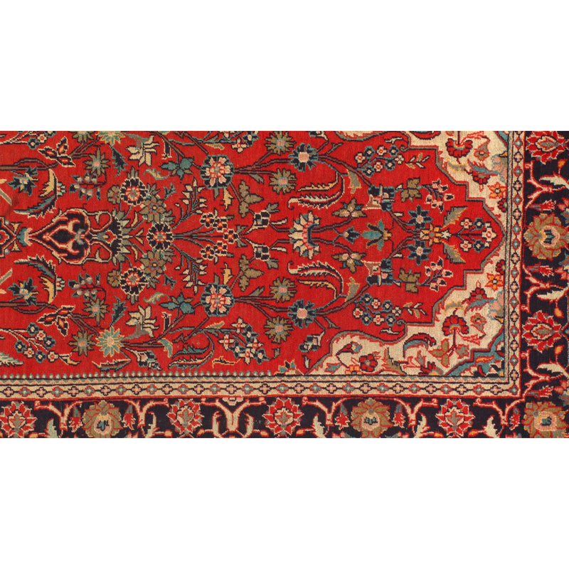 1920s Vintage Persian Mahal Rug - 4'3" x 6'5"