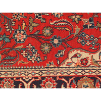 1920s Vintage Persian Mahal Rug - 4'3" x 6'5"