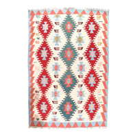 Turkish Kilim all wool Rug - 8'7" x 12'10"