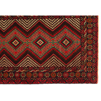 Afghan Baluch Rug - 3' X 4'11"