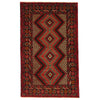 Afghan Baluch Rug - 3' X 4'11"