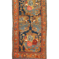 Late 19th Century Antique Persian Bidjar Rug - 4' x 8'10"