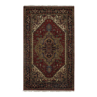 Serapi Design Hand-Knotted Rug - 5'1" X 8'3"