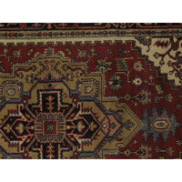 Serapi Design Hand-Knotted Rug - 5'1" X 8'3"