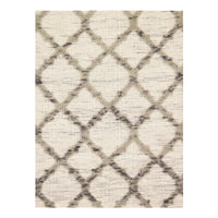 Beige Modern Rug - 3' X 5'