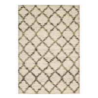 Beige Modern Rug - 3' X 5'