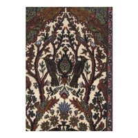 Fine Indo Tabriz Design Rug - 2'5" X 3'10"