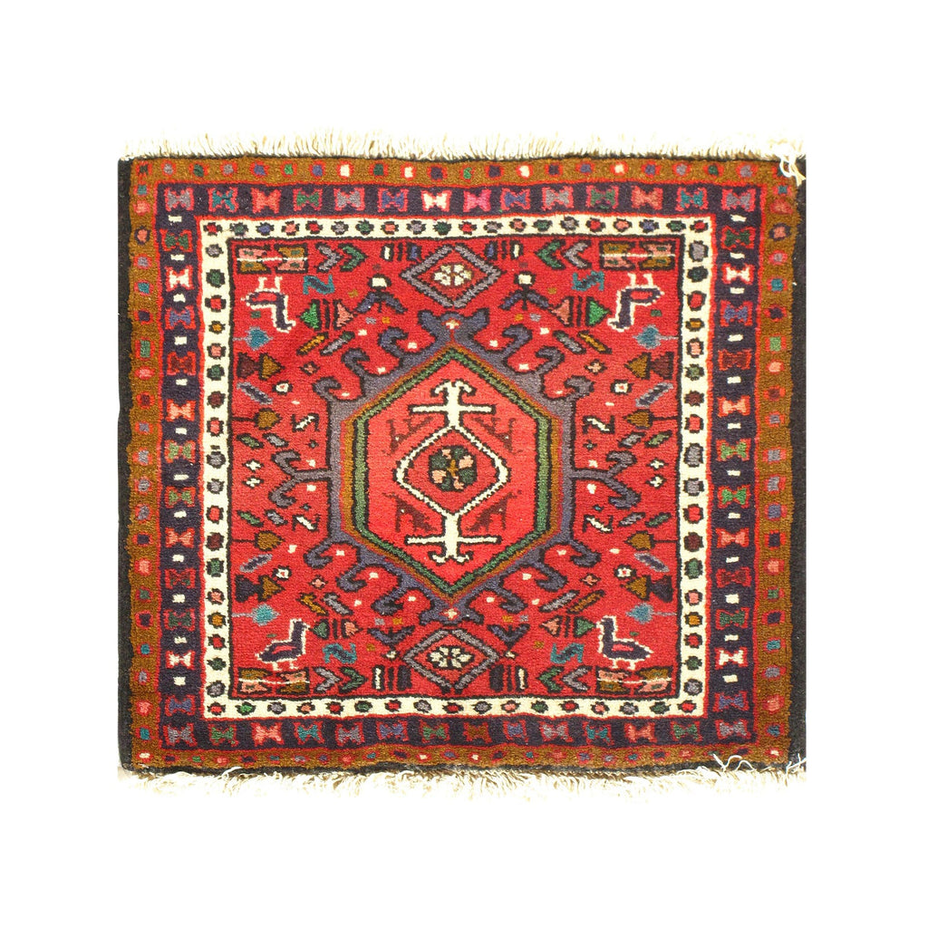 1950s Semi-Antique Persian Karajeh Rug - 1'9