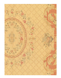 Classic Aubusson Style Rug - 8'4" x 11'7"