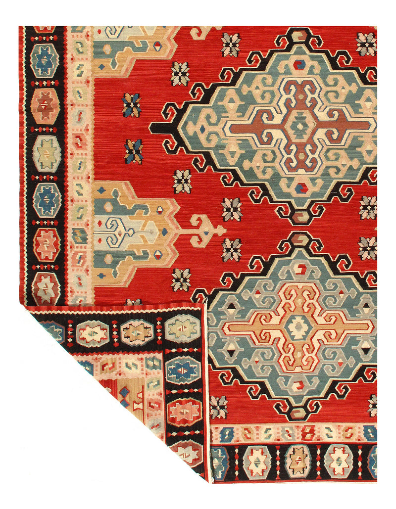 Turkish Kilim Rug - 8'11" x 11'5"