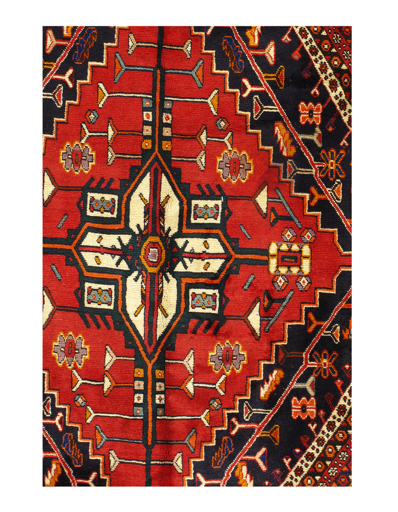 Persian Yalameh Qashqai Rug 6'9" x 10'4"