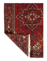 Red Persian Heriz Rug 6'4" x 9'8"