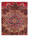 Red Persian Signed Mashad Rug 9'7" x 12'8"