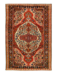 Persian Bakhtiari Rug - 6'10" x 10"3"