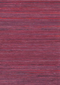 Purple Red Sari-Silk Modern Flat Weave Rug (4 sizes available)