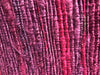 Purple Red Sari-Silk Modern Flat Weave Rug (4 sizes available)