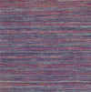 Blue Pink Sari-Silk Modern Flat Weave Rug (9 sizes available)