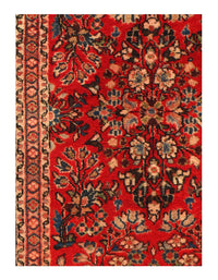 Antique Persian Sarouk Rug - 2'1" x 4'2"