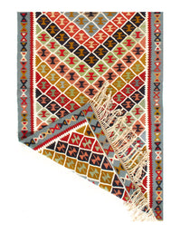 Persian Shiraz Kilim Rug - 3'3" x 6'1"