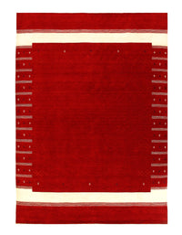 Red Fine Persian Hand Knotted Gabbeh Design 9' X 12'