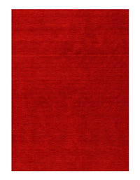 Red Fine Persian Hand Knotted Gabbeh Design 9' X 12'