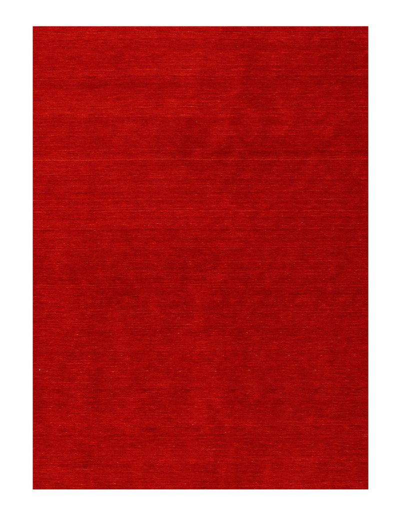 Red Fine Persian Hand Knotted Gabbeh Design 9' X 12'