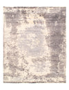 Gray Modern Hand Knotted Rug 8' X 10'