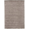 Loop-and-pile Handmade Modern Area Rug - 6'3 x 9'