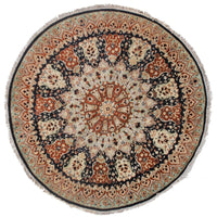 Pak Persian Tabriz Design Design Hand-Knotted Rug - 6'5" X 6'5"