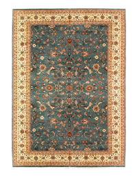 Light Green Color Fine Hand knotted Tabriz Design rug 12' X 18'