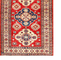 Rust Fine Kazak 3' 3'' X 4' 11''