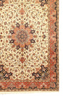 Ivory Persian Tabriz Design Design 6' X 9'