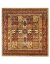 Tabriz Design Garden Design Lamb's Wool Rug - 9' x 9'3"