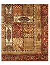 Tabriz Design Garden Design Lamb's Wool Rug - 9' x 9'3"