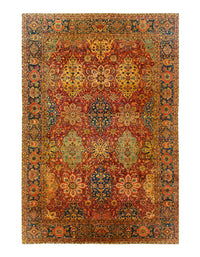 Rust Fine Hand Knotted Augra 11'11'' X 17'5''