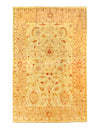 Beige color hand khotted fine Agra 12' X 18'