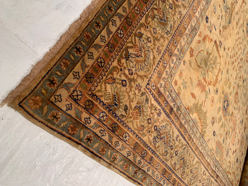 Beige Fine Hand Knotted Sultanabad 12' X 18'