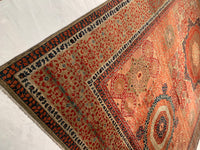 Rust Egyptian Mamluk Design 12' x 19'.4''