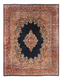 1920s Vintage Persian Sarouk Hand Knotted Rug - 12' X 16'