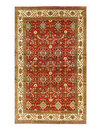 Rust Fine Hand-Knotted Serapi Design 11'8" x 14'11"