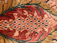 Gold Color Fine Hand Knotted Agra Rug 12' X 18'