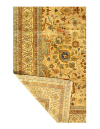 Beige Fine Hand Knotted Zieglar sultanabad 11' X 17'3''