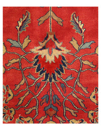 Rust Fine Hand-Knotted Sarouk Design12' X 15'