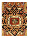 Beige Fine Hand-Knotted Serapi Design 9' X 12'