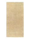 Ivory Fine Turkish Hand Knotted Oushak 6'9'' X 14'